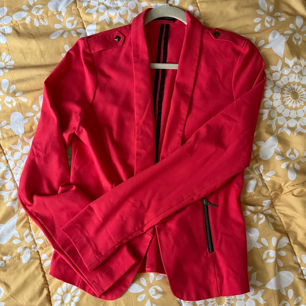 Hot pink Maurice’s blazer